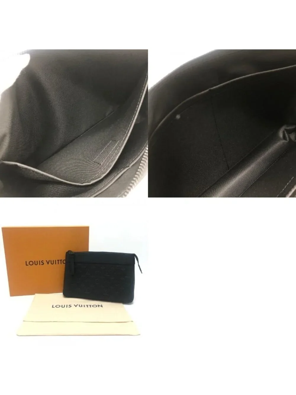 Louis Vuitton Second Bag Pochette Voyage Small Black